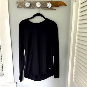 Adidas Classic Black Long Sleeve Tee Women’s XL